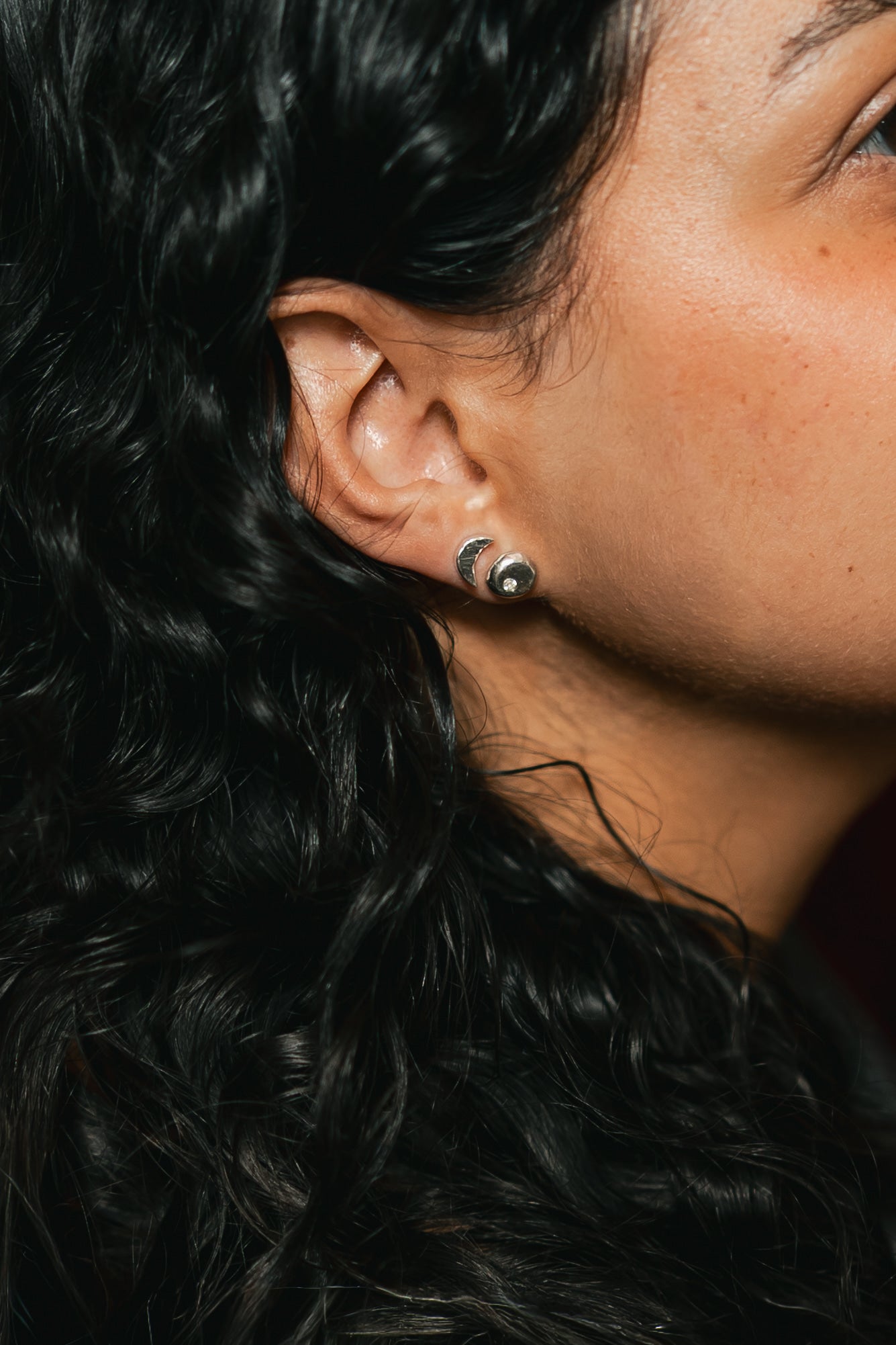 Moon Phase Earrings