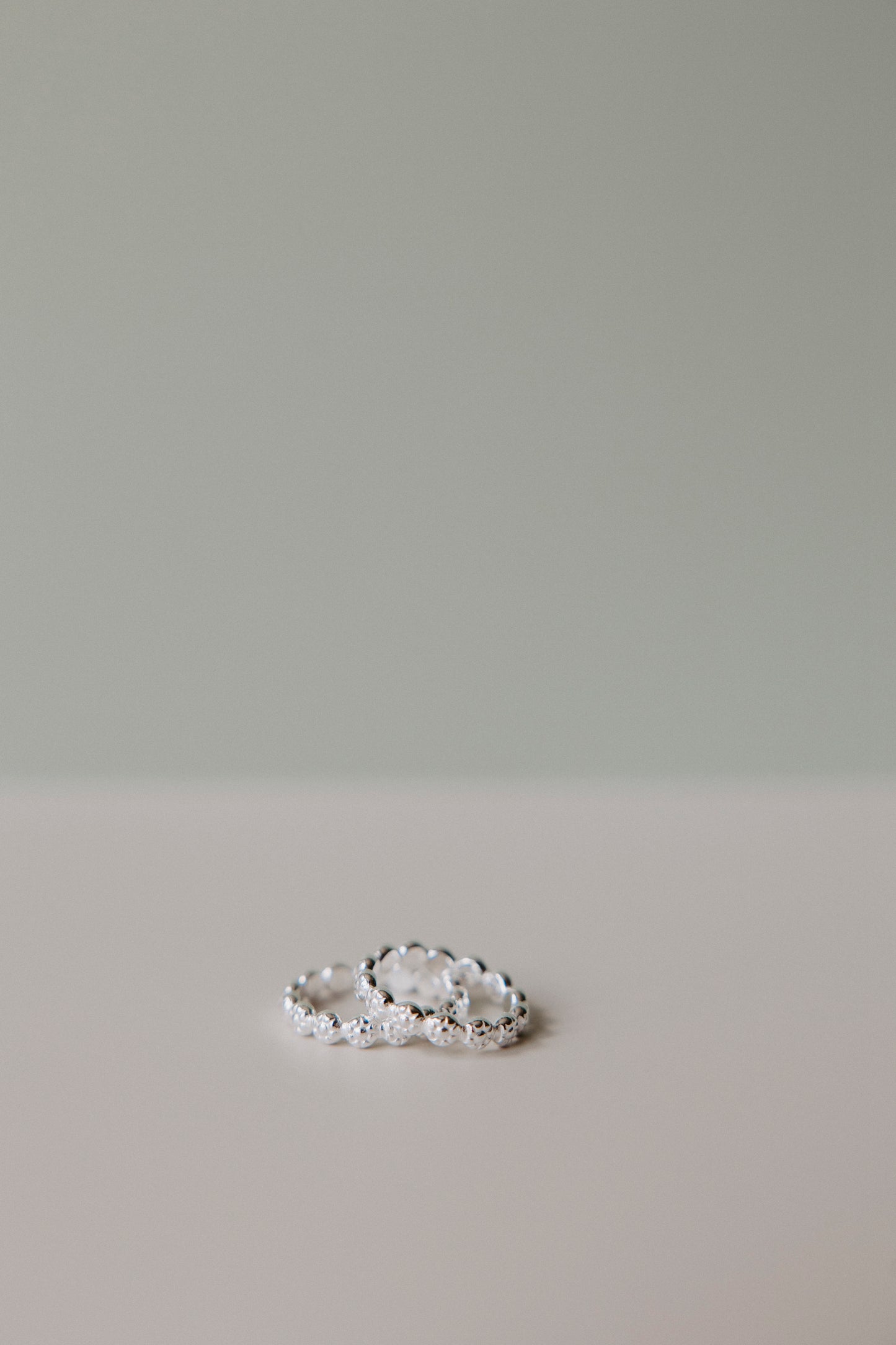Blossom Stacking Ring- Sterling Silver