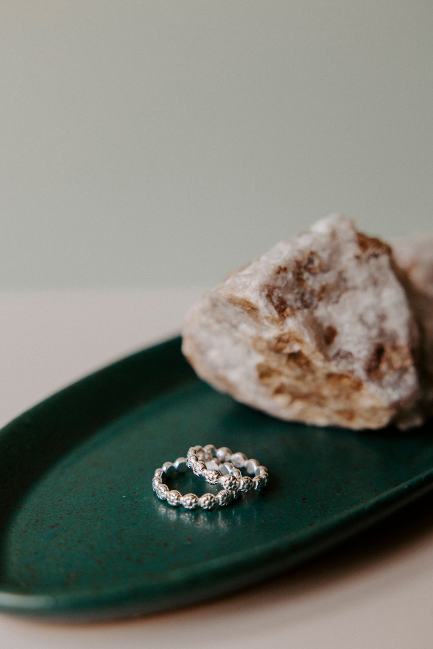 Blossom Stacking Ring- Sterling Silver