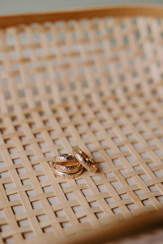 Scarlet Stacking Ring- 14k Gold Fill