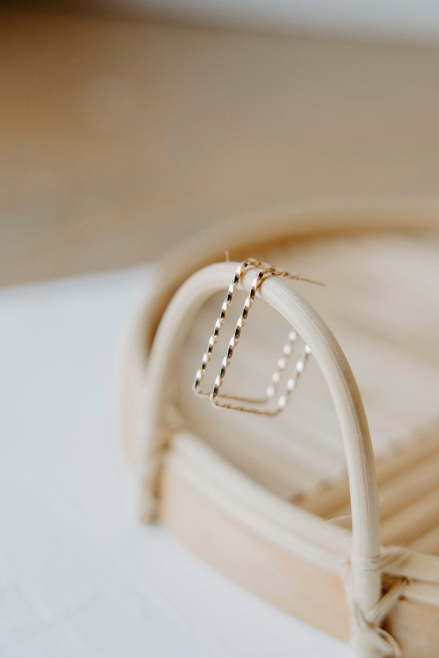 Twisted Haney Earrings- 14k Gold Filled
