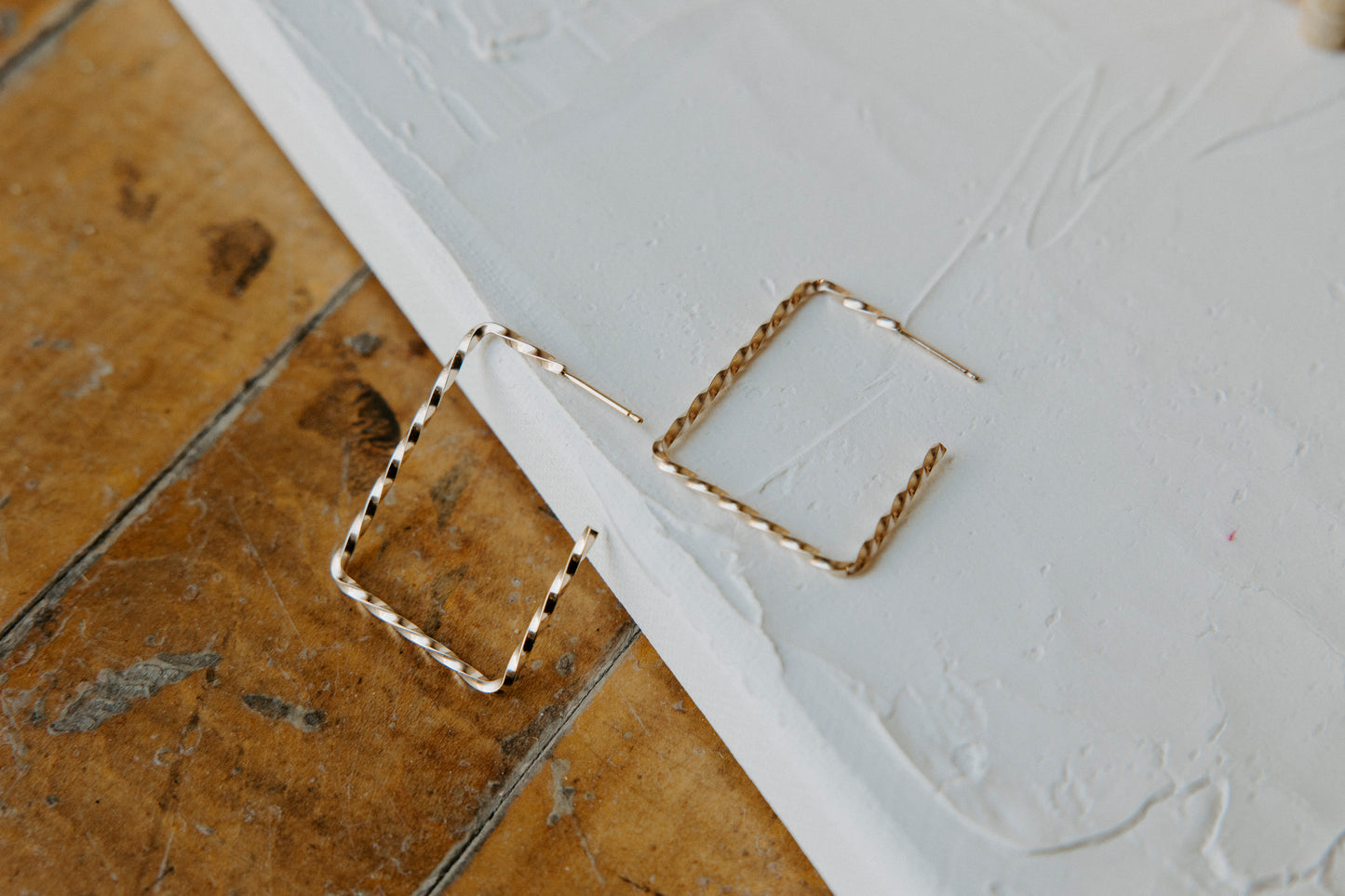 Twisted Haney Earrings- 14k Gold Filled