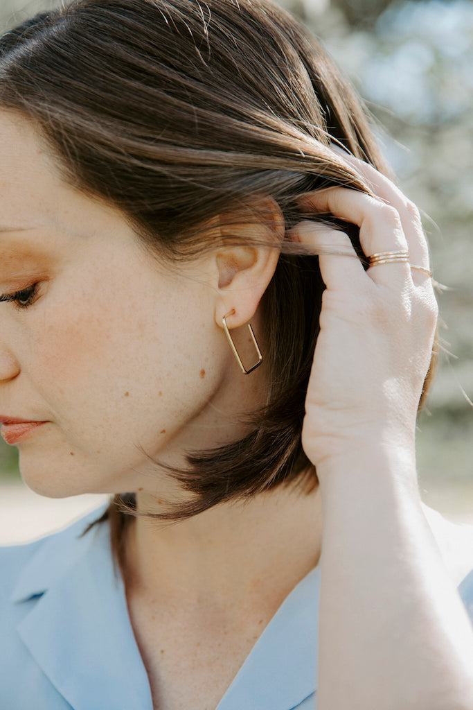 Haney Earrings- Sterling Silver