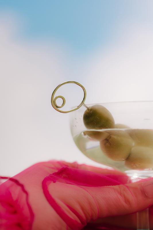 Dirty Martini Cocktail Pick