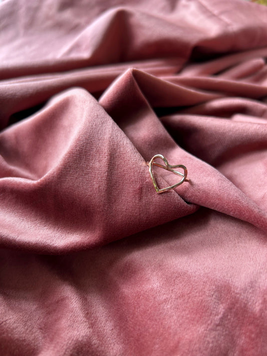 Heart Ring- 14k Gold Filled