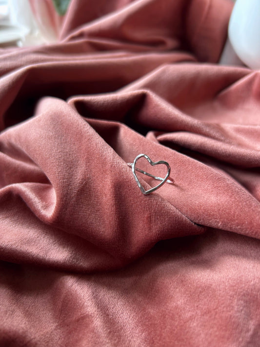 Heart Ring- Sterling Silver