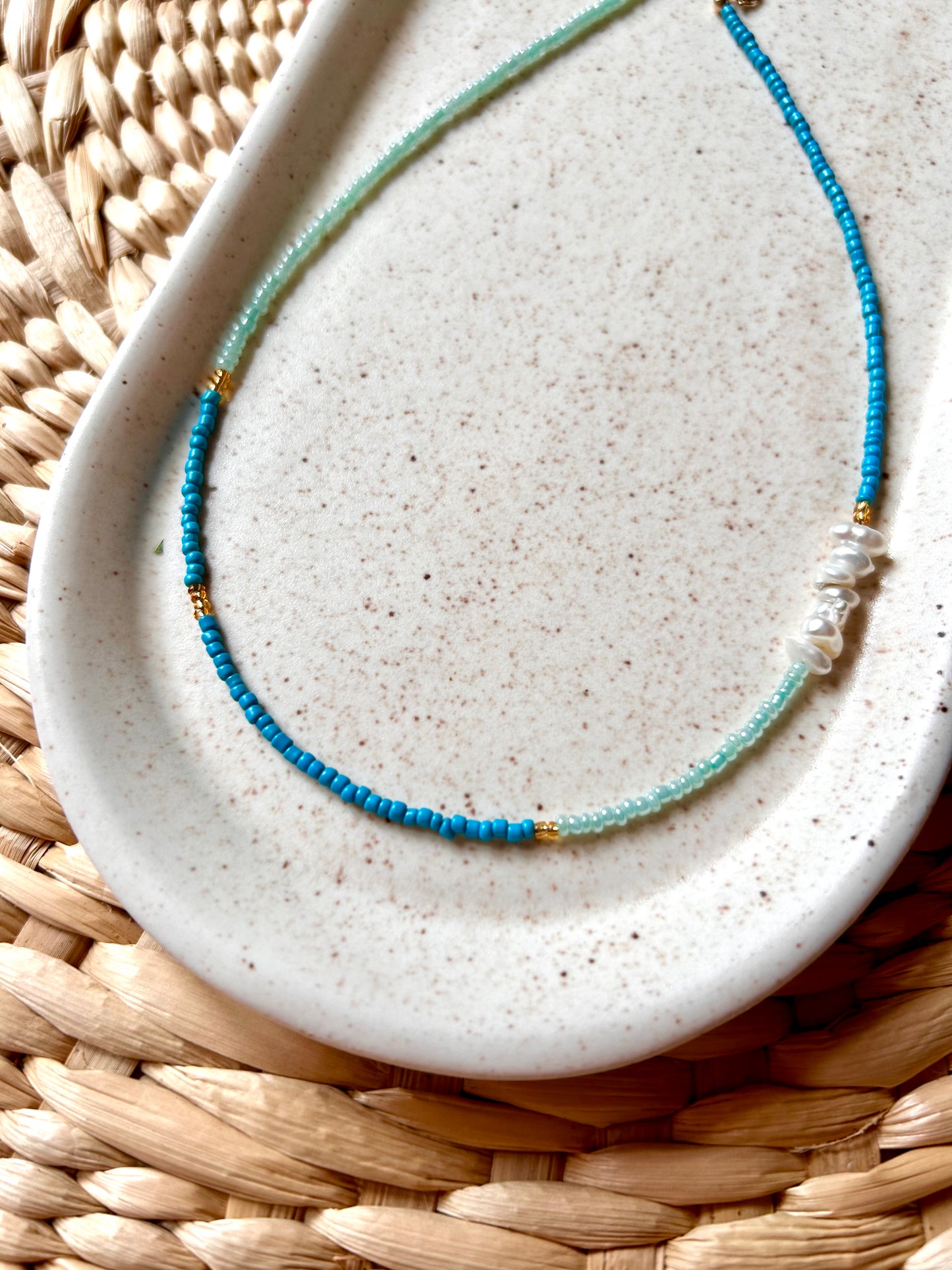 Tide Pool Necklace in Turquoise