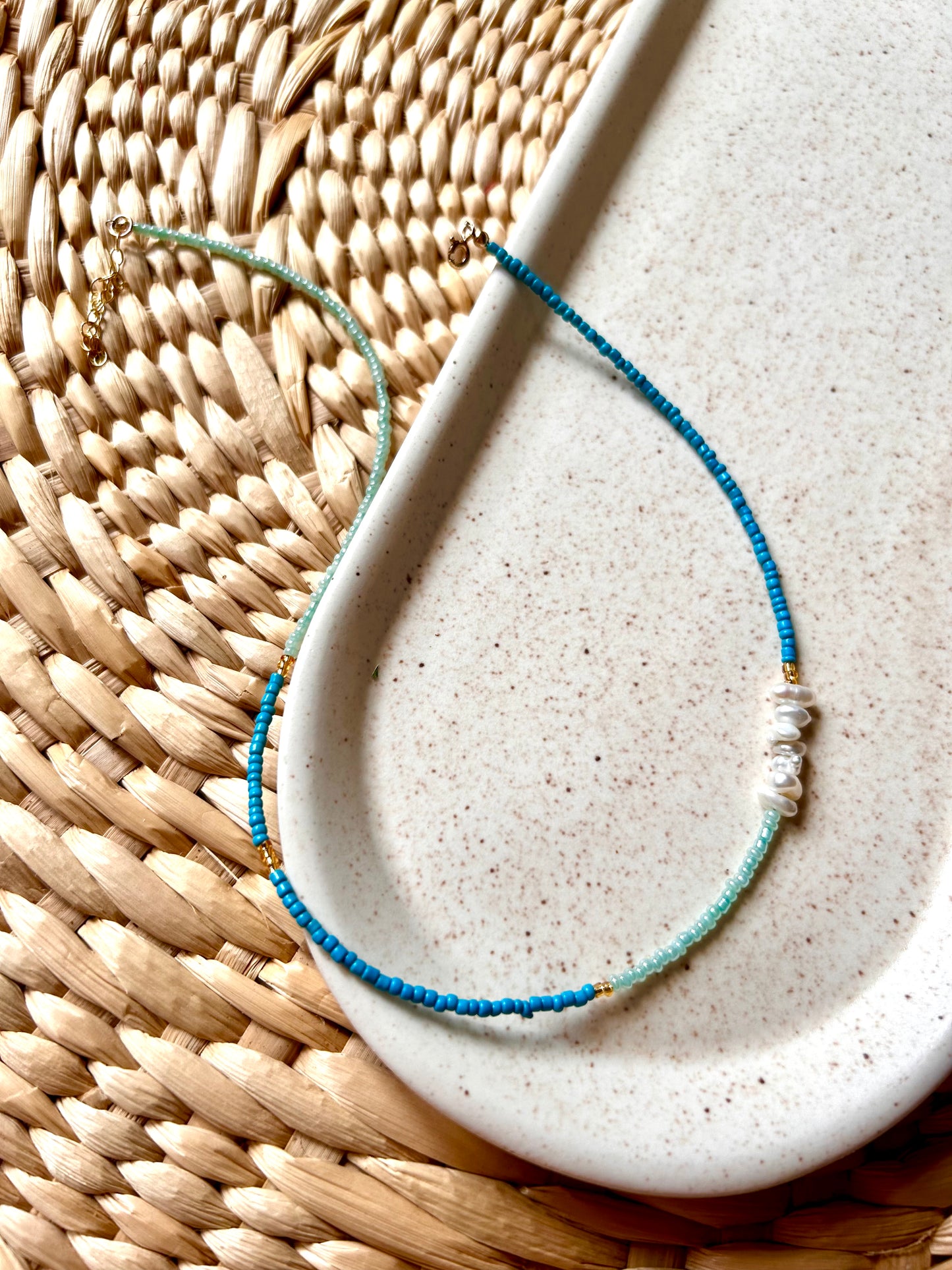 Tide Pool Necklace in Turquoise