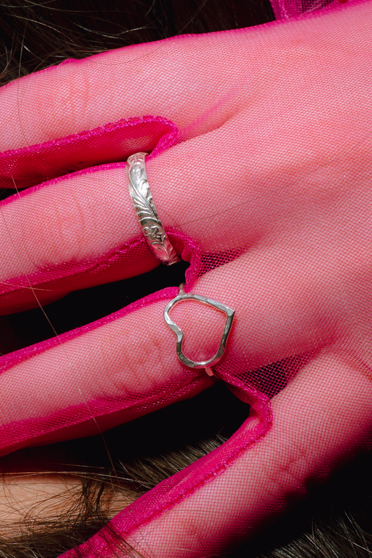 Heart Ring- Sterling Silver