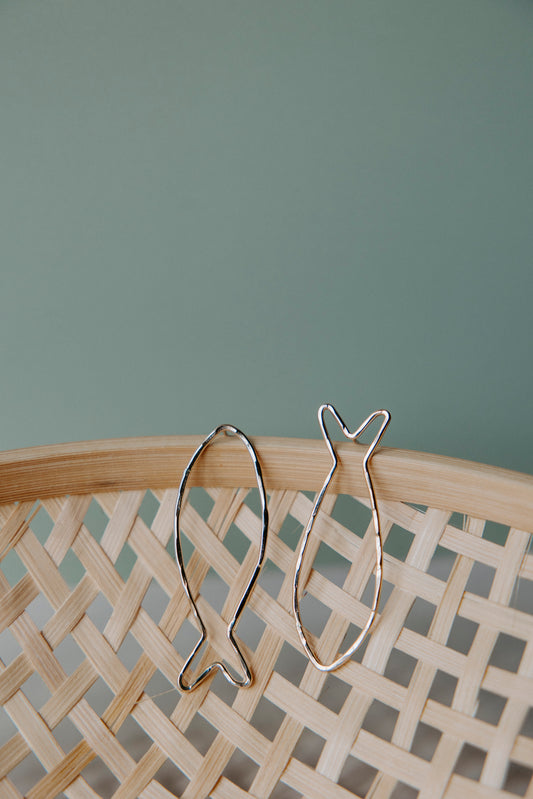 Sardine Earrings- 14k Gold Fill