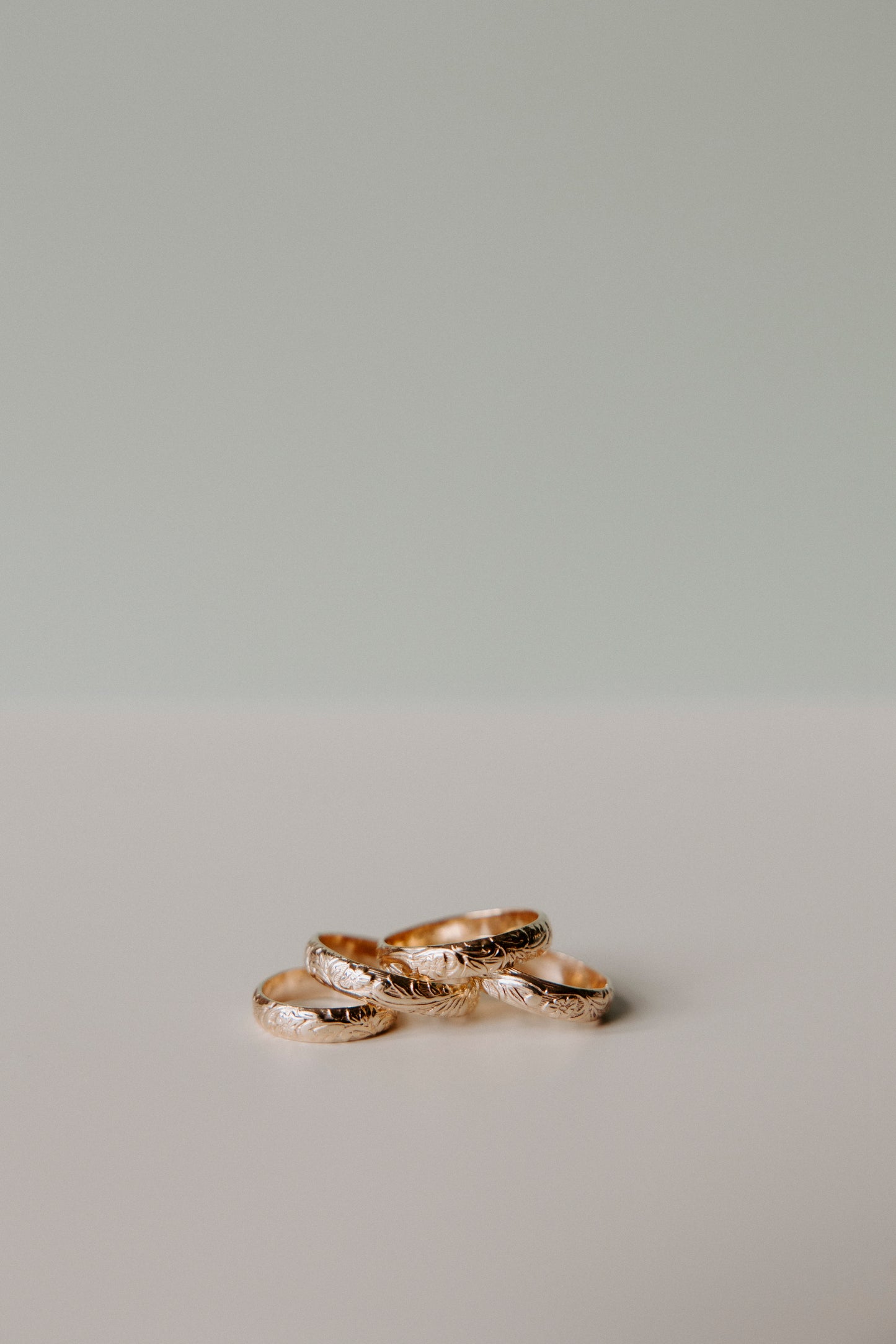 Scarlet Stacking Ring- 14k Gold Fill