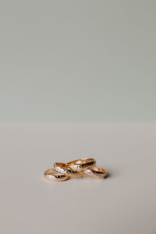 Scarlet Stacking Ring- 14k Gold Fill