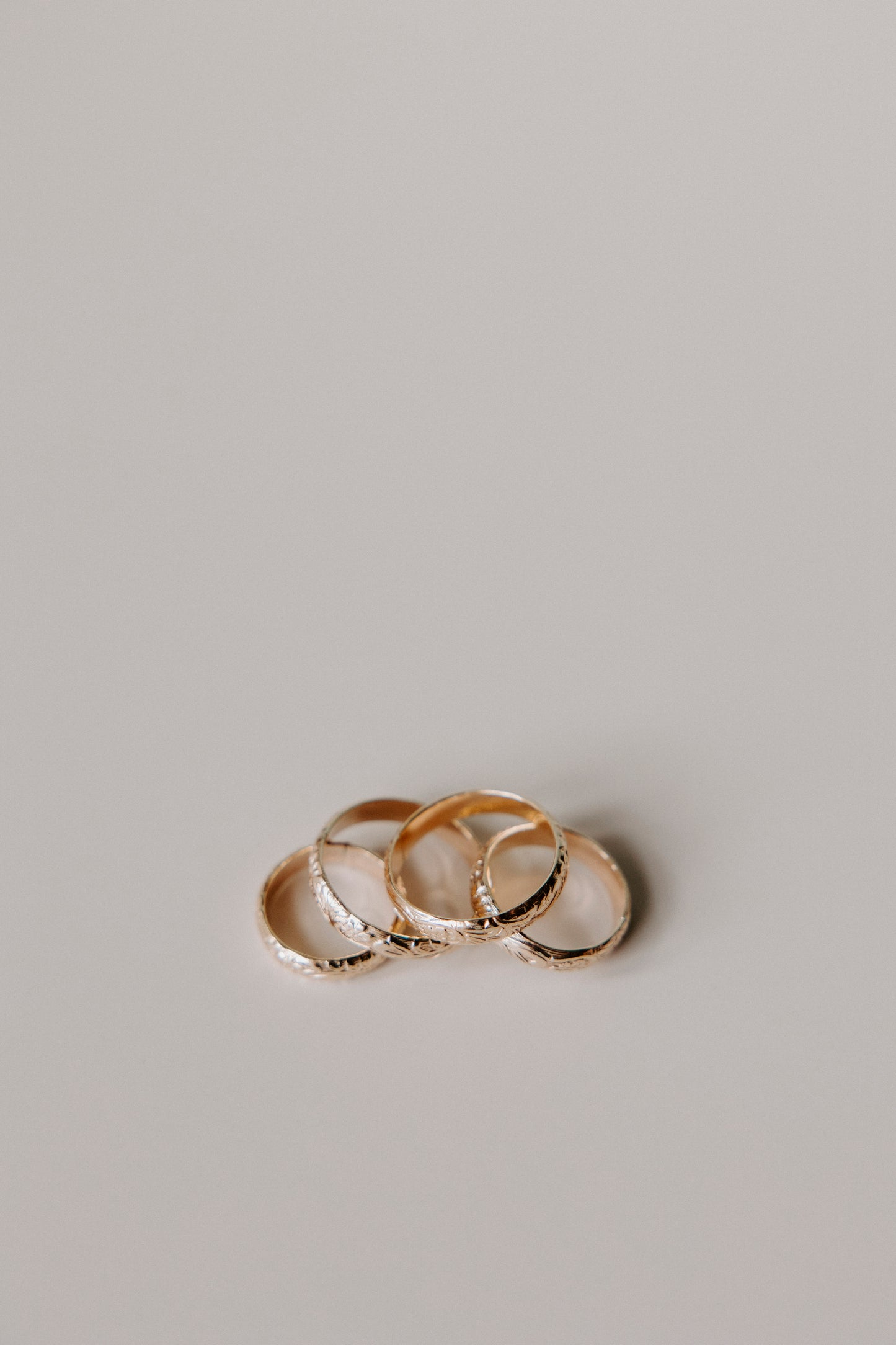 Scarlet Stacking Ring- 14k Gold Fill