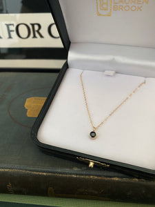 Sapphire Meaghan Necklace